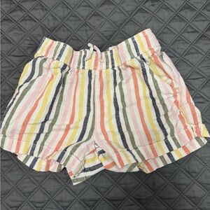 2/$10 EUC- girls linen shorts